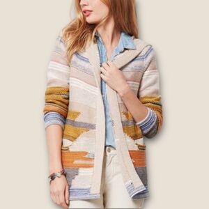 Anthropologie Sparrow Fiemme Hooded Cardigan Size S